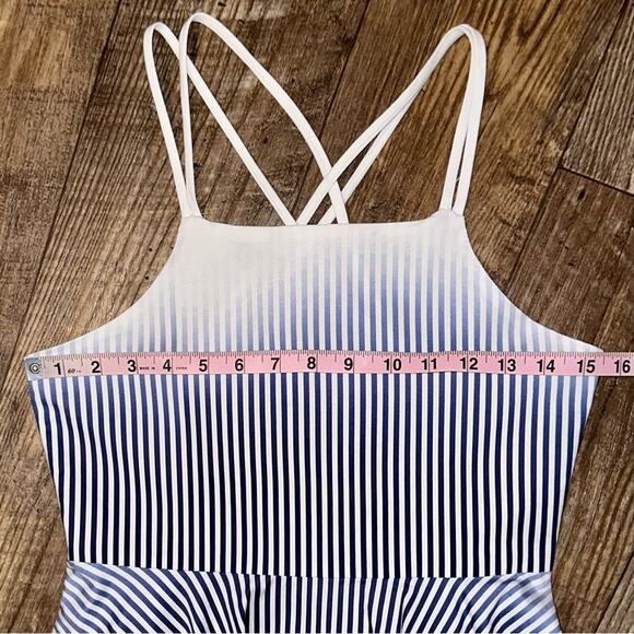 Milly Minis Girls Ombre Striped Fit & Flare Dress Size 14 - Picture 12 of 16